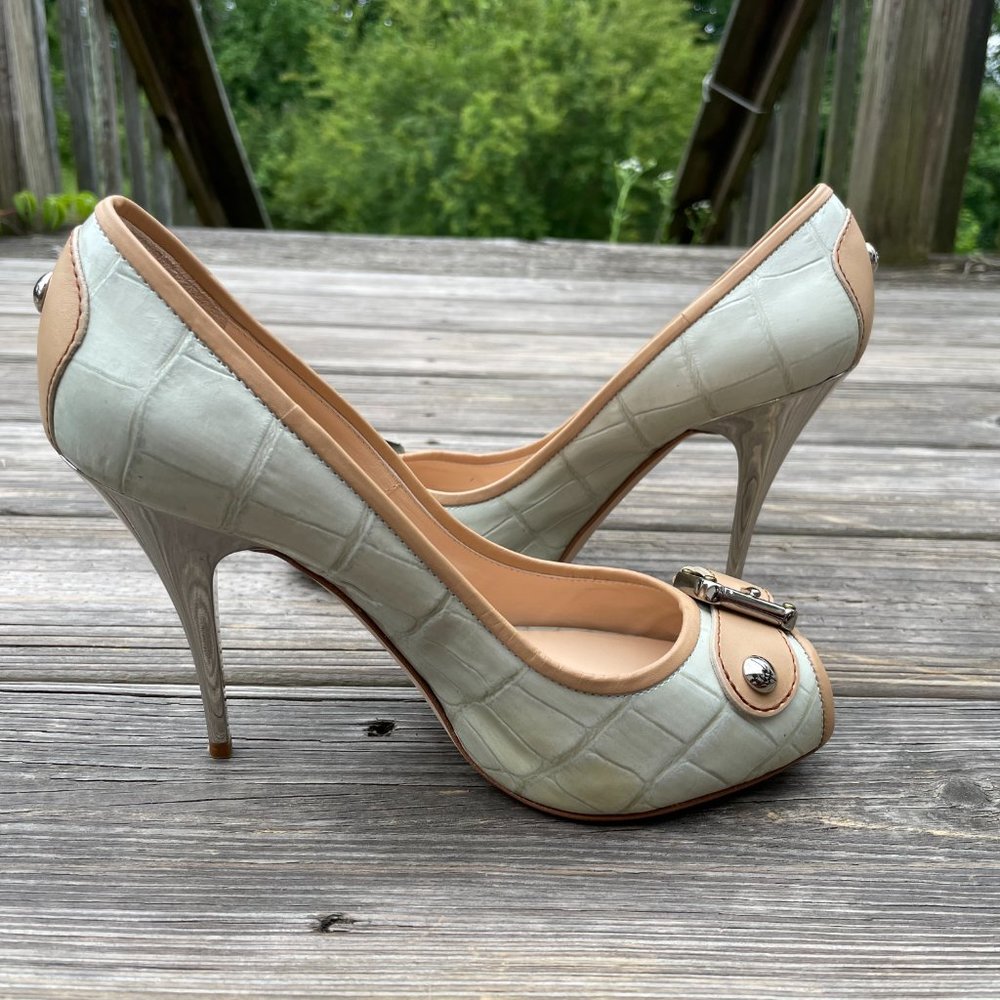 Giuseppe Zanotti Women Heel Shoes Open Toe Pump Ma - Picture 10 of 16